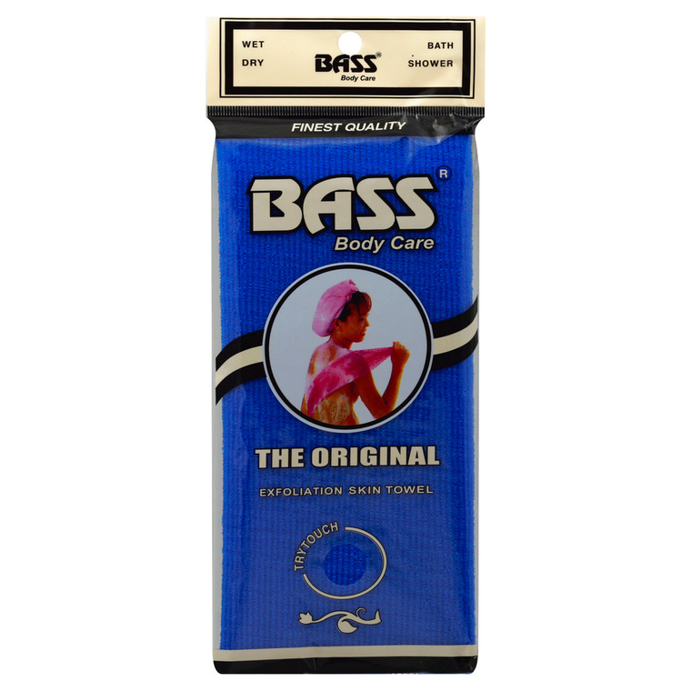 Bass Brushes, Body Care Exfoliation Skin Towel, 1 Each, 1 Ct