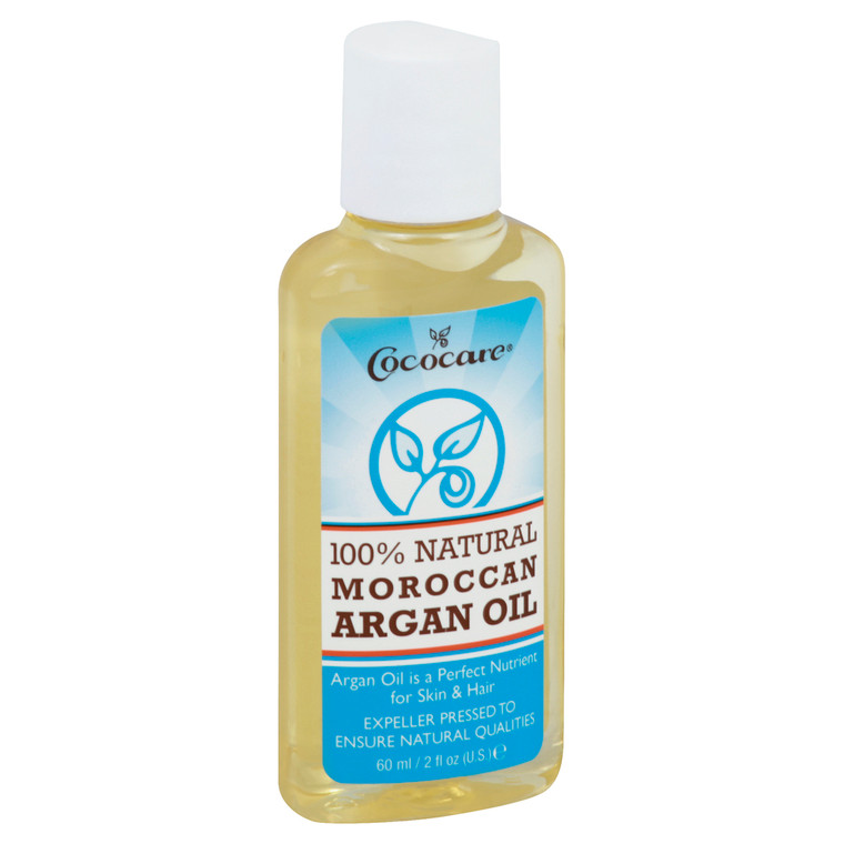 Cococare, Moroccan Argan Oil 100% Natural, 1 Each, 2 Oz