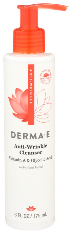 Derma E, Anti Wrinkle Cleanser Vitamin A, 1 Each, 6 Fl Oz