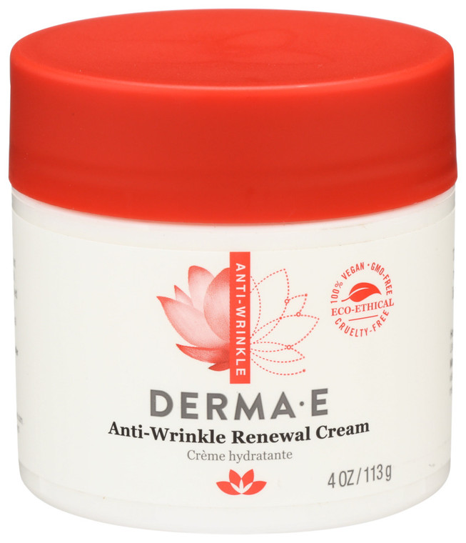 Derma E, Anti Wrinkle Renewal Cream, 1 Each, 4 Oz