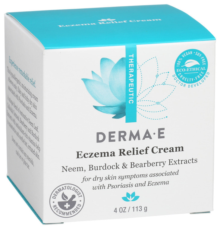 Derma E, Eczema Relief Cream, 1 Each, 4 Oz