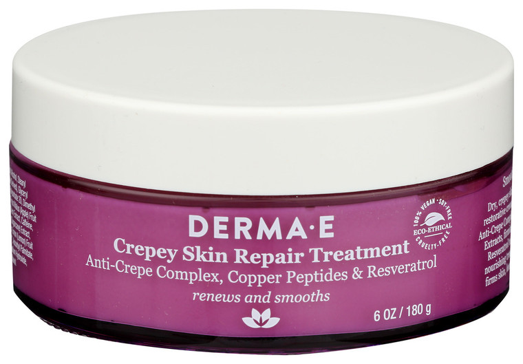 Derma E, Crepey Skin Repair Treatment, 1 Each, 6 Oz