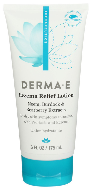 Derma E, Eczema Relief Lotion, 1 Each, 6 Fl Oz