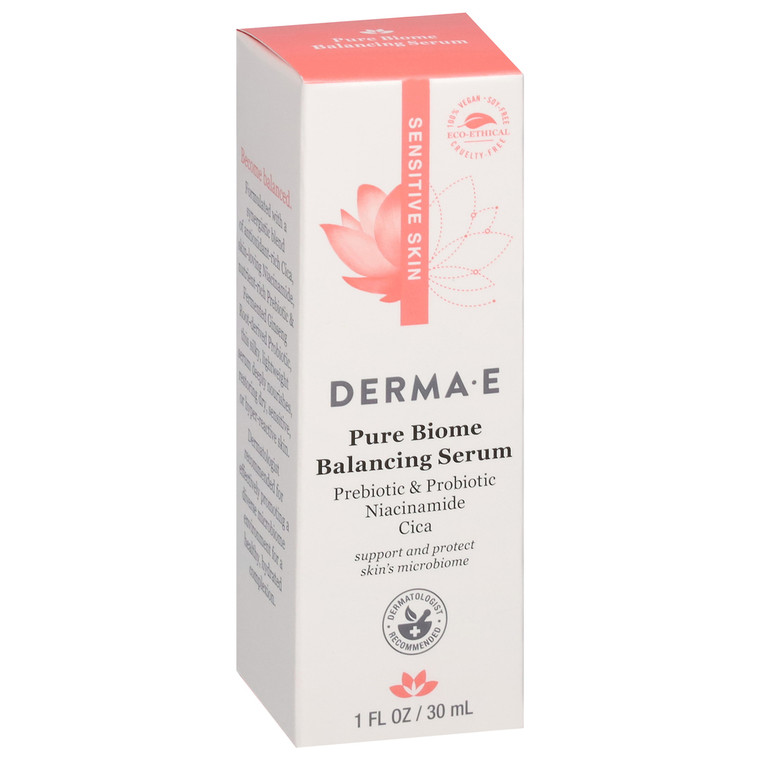 Derma E, Pure Biome Balancing Serum, Case Of 1, 1 Oz