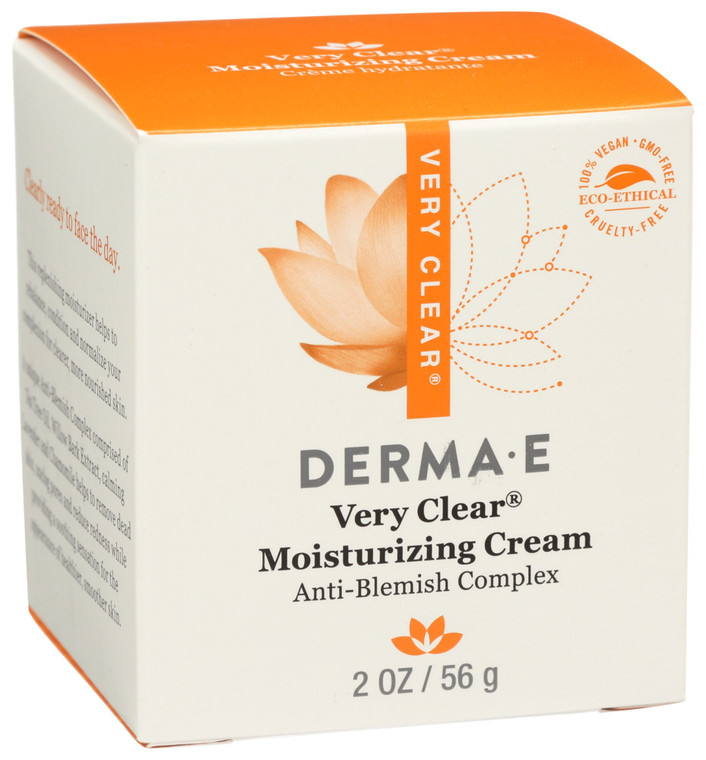 Derma E, Skin Moisturizer Very Clear, 1 Each, 2 Oz