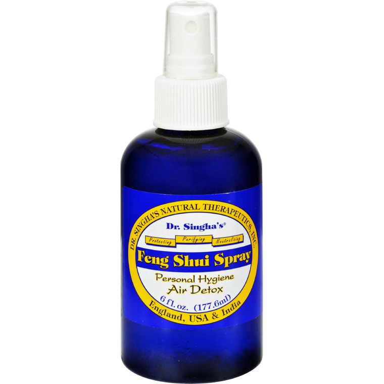 Dr. Singha's, Feng Shui Spray Air Detox, 1 Each, 6 Fl Oz