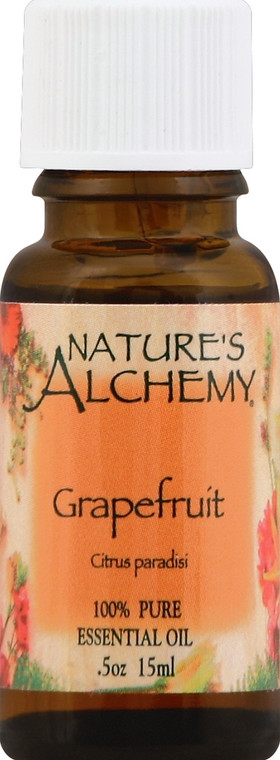 Nature's Alchemy, 100% Pure Essential Oil Grapefruit, 1 Each, .5 Fl Oz