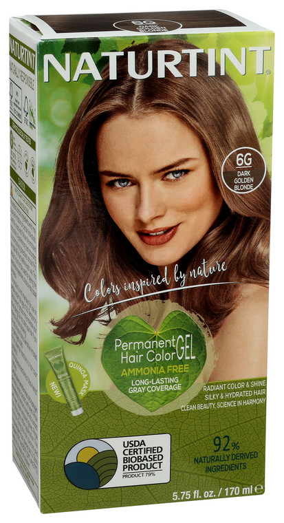 Naturtint, Hair Color Permanent 6g Dark Golden Blonde, 1 Each, 1 Ea