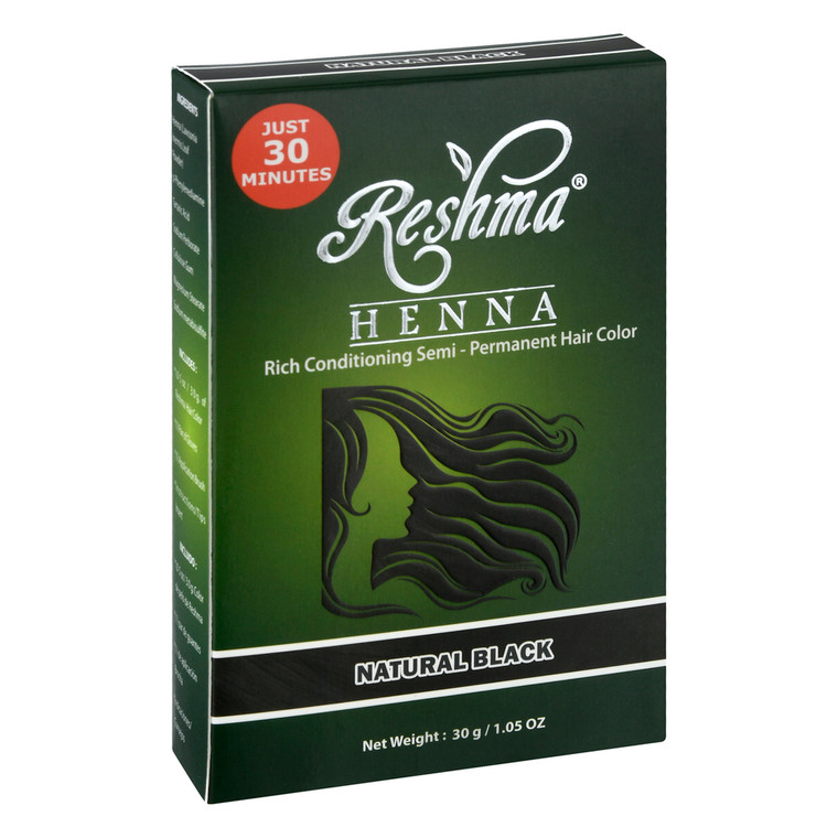 Reshma, Natural Black Henna, Case Of 1, 1.05 Oz