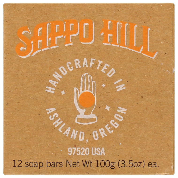 Sappo Hill, Glycerine Soap Lavender, Case Of 12, 3.5 Oz
