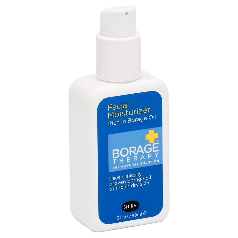 Shikai, Borage Dry Skin Therapy Facial Moisturizer Repair Cream, 1 Each, 3 Fl Oz