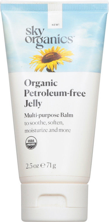 Sky Organics, Organic Petroleum-free Jelly Multi-purpose Balm, 1 Each, 2.5 Oz