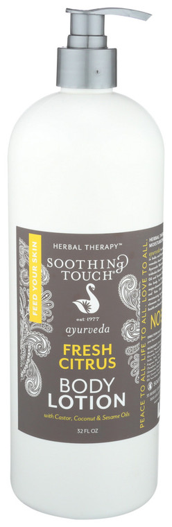 Soothing Touch, Fresh Citrus Body Lotion, 1 Each, 32 Oz