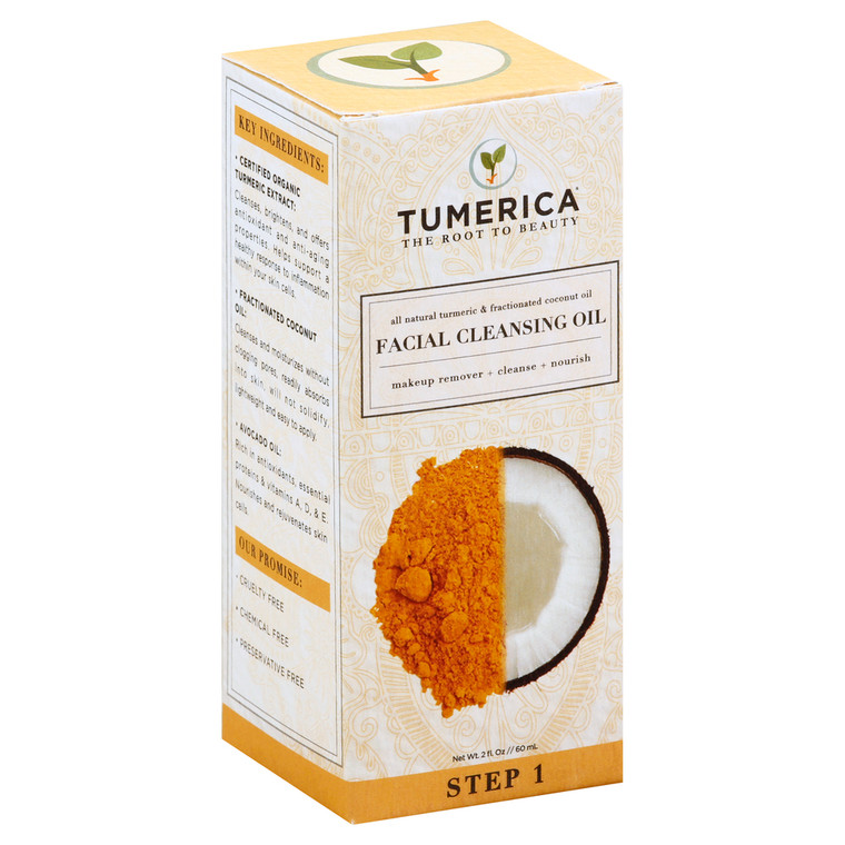 Tumerica, Facial Cleansing Oil, 1 Each, 2 Oz