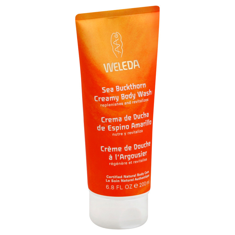 Weleda Products, Sea Buckthorn Creamy Body Wash, 1 Each, 6.8 Oz