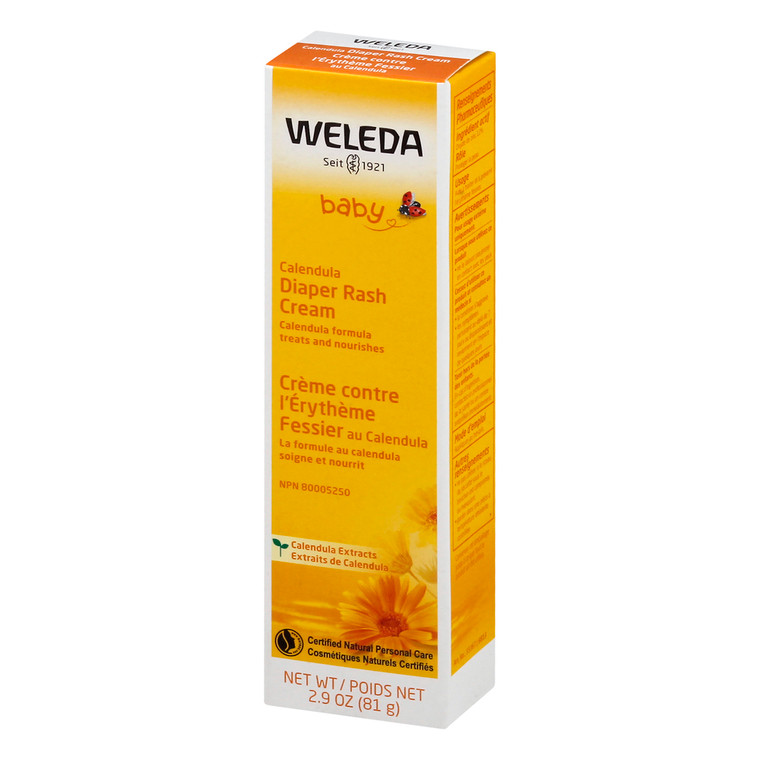 Weleda Products, Baby Calendula Diaper Rash Cream, 1 Each, 2.8 Oz