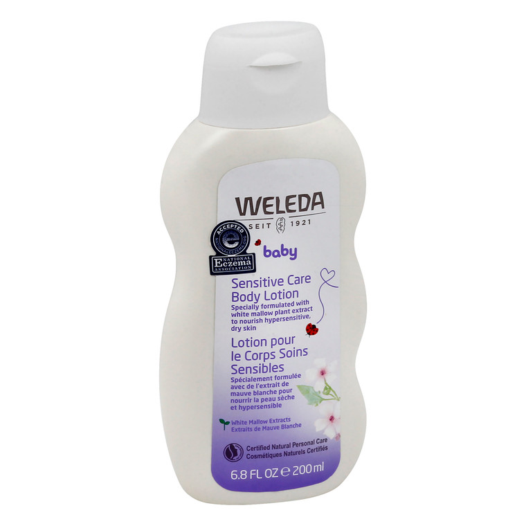 Weleda Products, Baby Sensitive Care White Mallow Extracts Body Lotion, 1 Each, 6.8 Oz