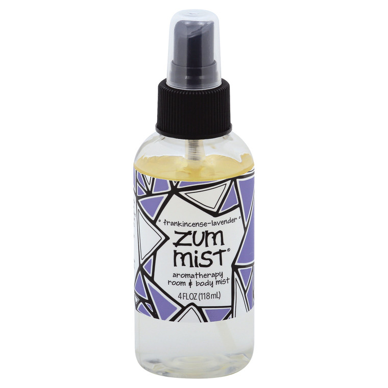 Zum, Frankincense Lavender Aromatherapy Room And Body Mist, 1 Each, 4 Oz