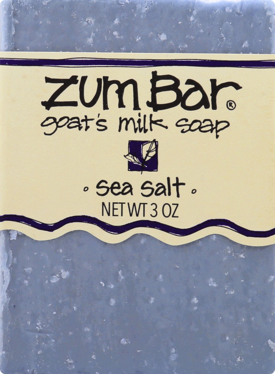 Zum, Bar Sea Salt Goats Milk Soap, Case Of 6, 3 Oz