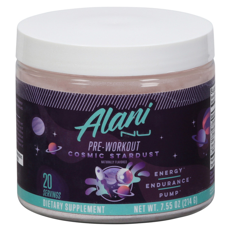 Alani, Pre-workout Cosmic Stardust Flavored, 1 Each, 7.55 Oz