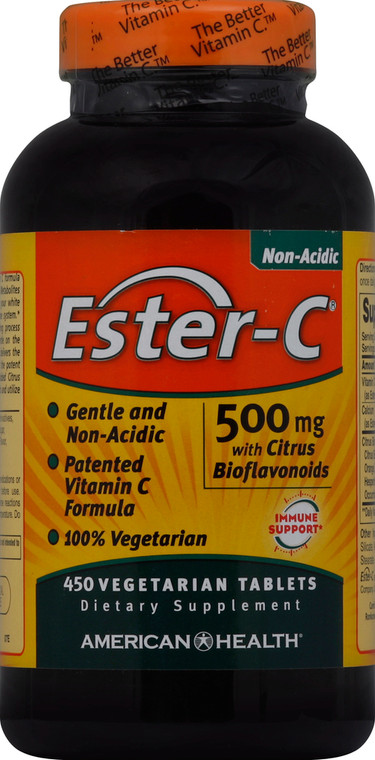 American Health, Ester C Vegetarian With Citrus Bioflavonoids, 1 Each, 450 Tab