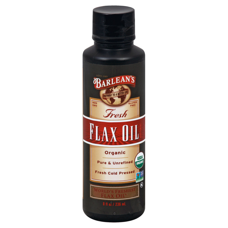 Barlean's, Fresh Organic Flax Oil, 1 Each, 8 Oz