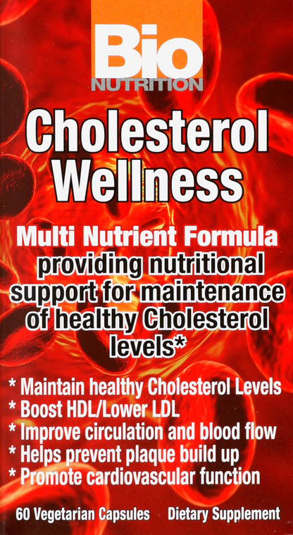 Bio Nutrition, Cholesterol Wellness, 1 Each, 60 Vcap