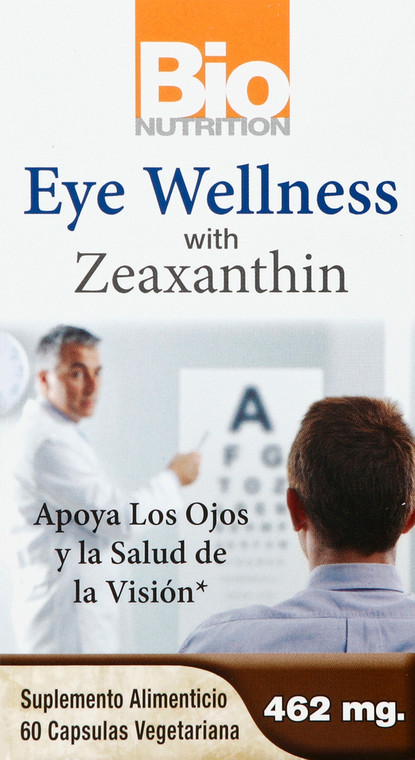 Bio Nutrition, Eye Wellness With Zeaxanthin 462 Mg, 1 Each, 60 Vcap