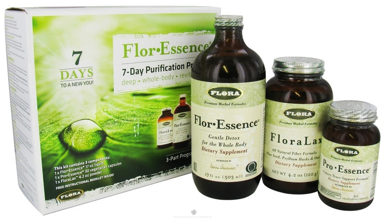 Flora, Flor-essence 7-day Purification Program Dietary Supplement, Case Of 1, 1 Kit