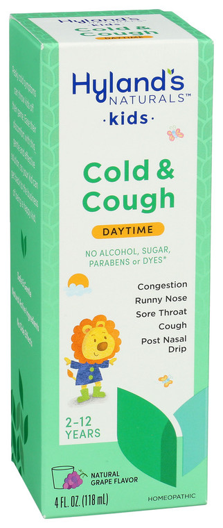 Hyland's, Homeopathic Cold & Cough 4 Kids Grape, 1 Each, 4 Oz