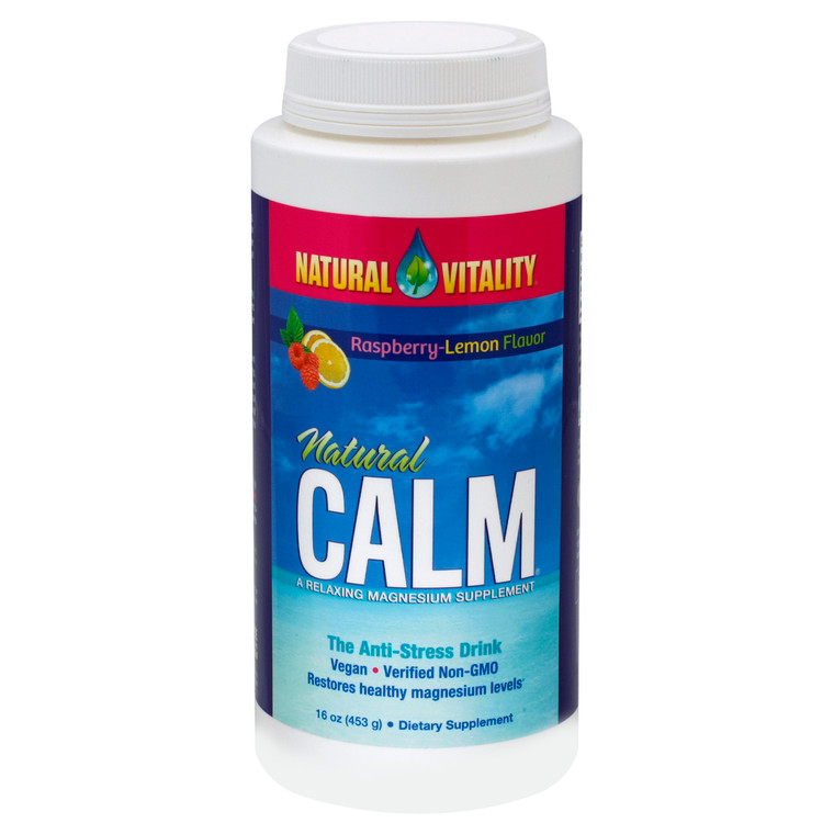 Natural Vitality, Calm Raspberry Lemon Flavor, 1 Each, 16 Oz