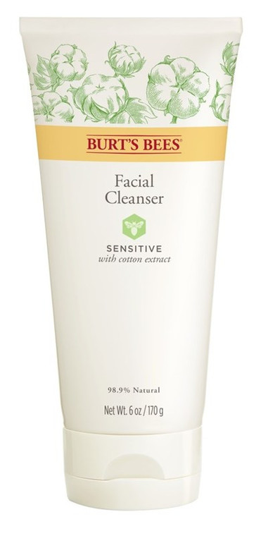 Burts Bees Facial Cleanser 6Oz Sensitive