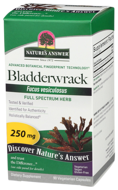 Nature's Answer, Bladderwrack Thallus Capsules, Case Of 1, 90 Cap