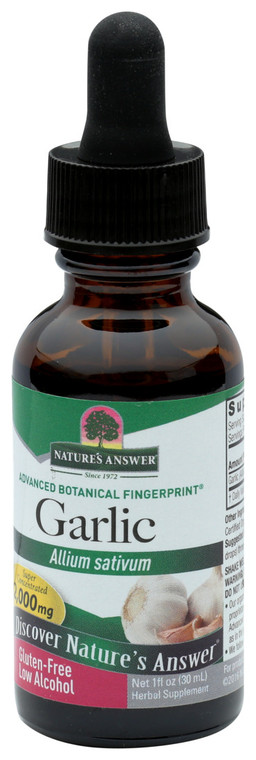 Nature's Answer, Garlic, Case Of 1, 1 Oz