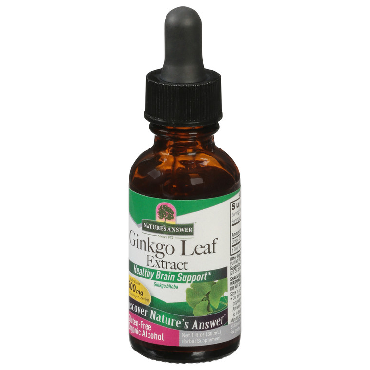Nature's Answer, Ginkgo, Case Of 1, 1 Fl Oz