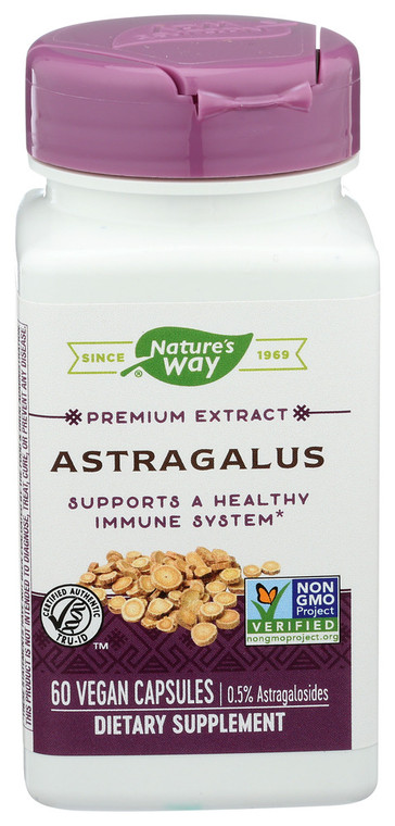 Nature's Way, Astragalus Premium Extract, 1 Each, 60 Vcap