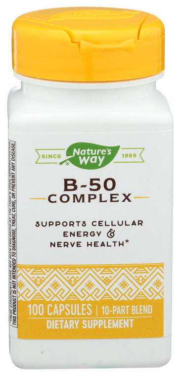 Nature's Way, B-50 Complex, 1 Each, 100 Cap