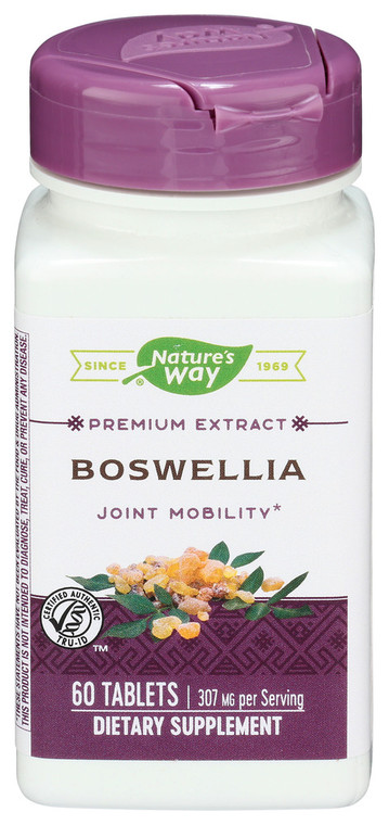 Nature's Way, Tablets Premium Extract Boswellia, 1 Each, 60 Tab