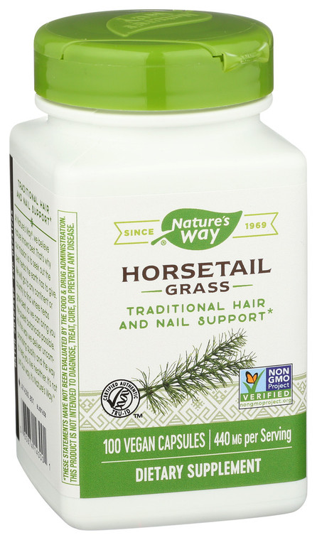 Nature's Way, Horsetail Grass Dietary Supplement, 1 Each, 100 Cap