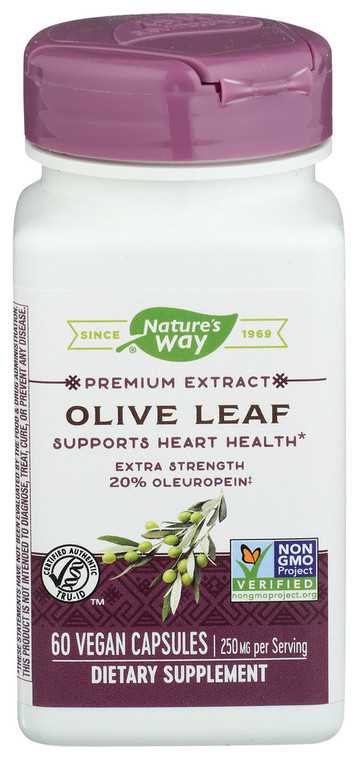 Nature's Way, Olive Leaf Capsules, 1 Each, 60 Vcap