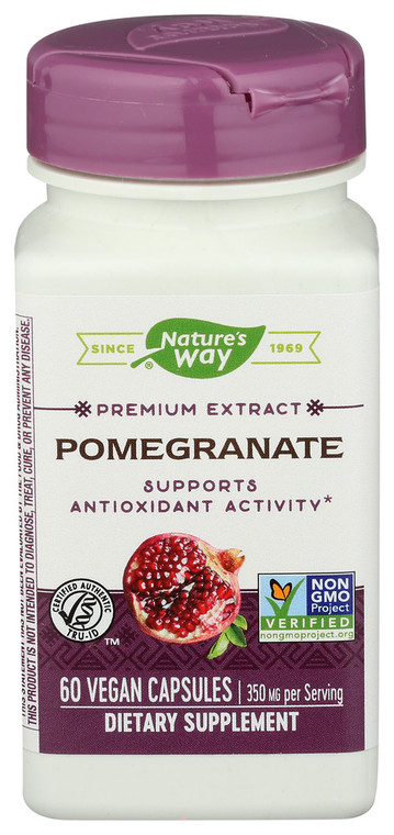 Nature's Way, Pomegranate, 1 Each, 60 Vcap