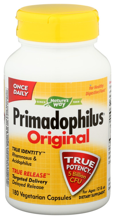 Nature's Way, Dietary Supplement Primadophilus Original, 1 Each, 180 Vcap