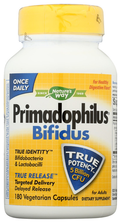Nature's Way, Primadophilus Bifidus, 1 Each, 180 Vcap