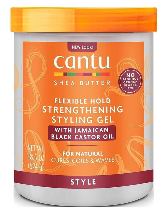 Cantu Jamaican Black Castor Oil Flexible Style Gel 18.5Oz