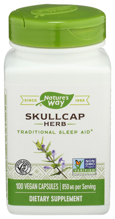 Nature's Way, Scullcap Herb, 1 Each, 100 Cap