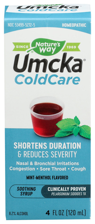 Nature's Way, Umcka Cold Care Mint-menthol, 1 Each, 4 Oz