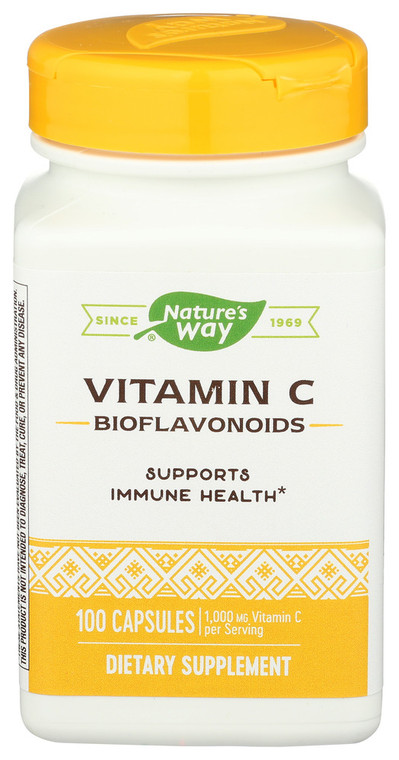 Nature's Way, Vitamin C Bioflavonoids 1000mg, 1 Each, 100 Cap