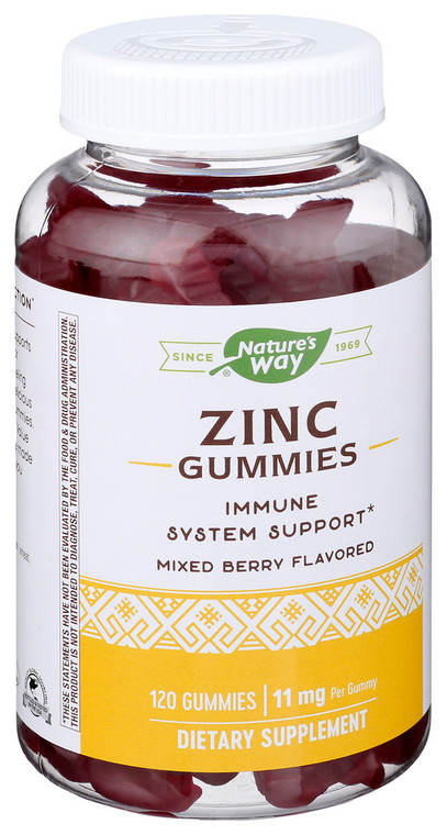 Nature's Way, Zinc Gummy, 1 Each, 120 Ct