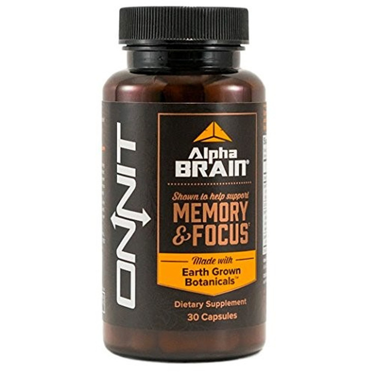 Onnit Labs, Alphabrain Memory And Focus Capsules, 1 Each, 30 Cap