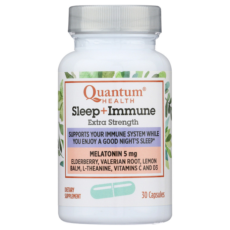 Quantum Health, Extra Strength Sleep Immune Capsules, 1 Each, 30 Cap